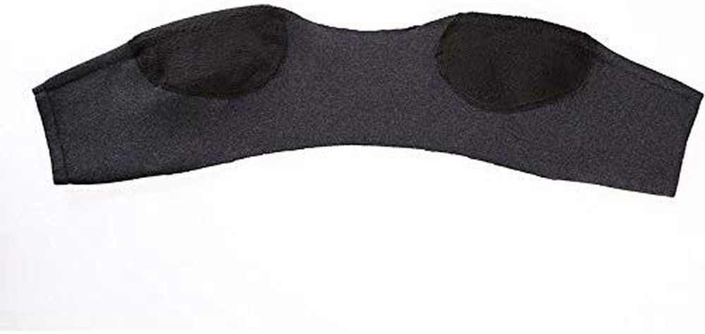 Knitted Double Shoulder Brace Warm Support Stability Compression Sleeve Wrap ...