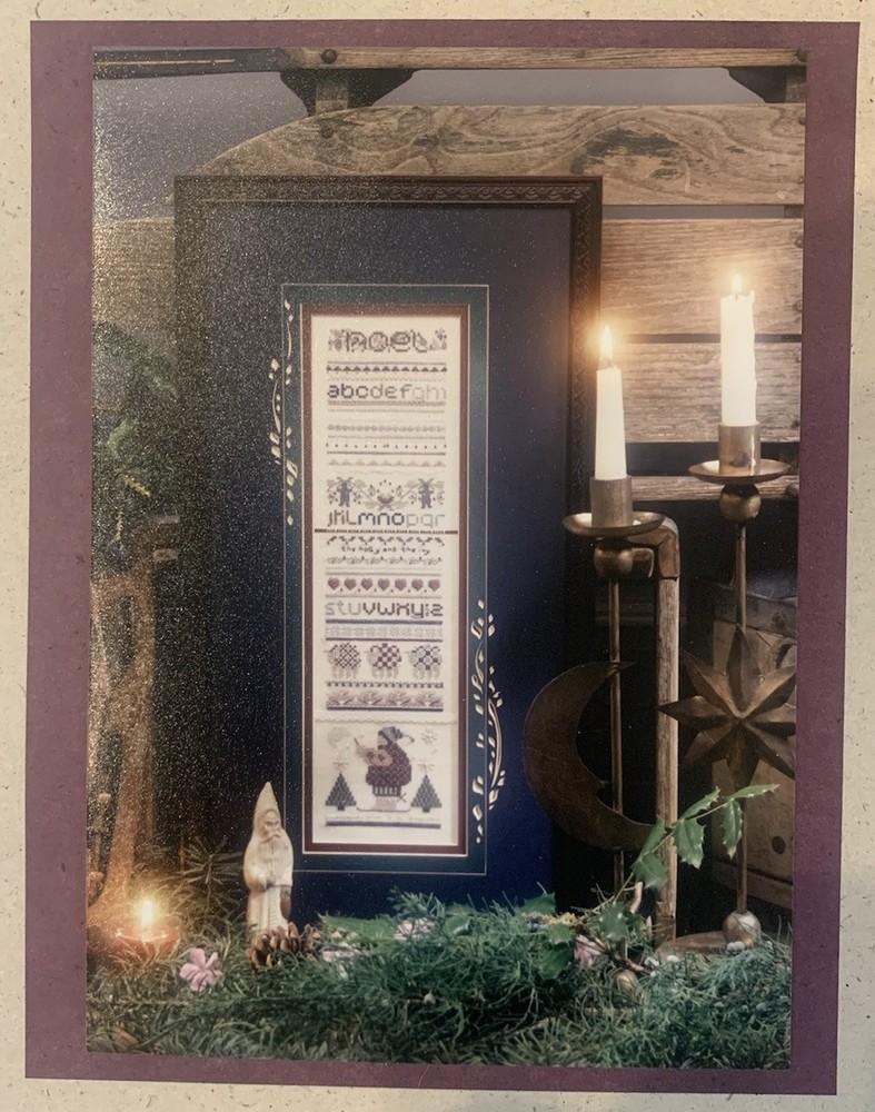 Shepherd’s Bush Counted Cross Stitch Kit Yuletide Sampler Complete
