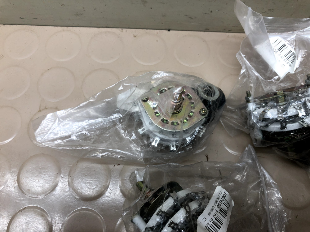 Vintage Rotary Switch Lot - NOS
