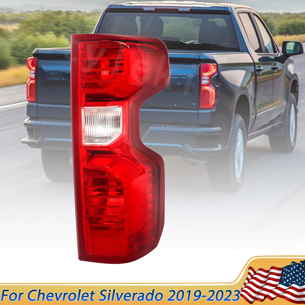 Right Passenger Tail Light Fit For Chevy Silverado 1500 2019-2023 Brake Taillamp