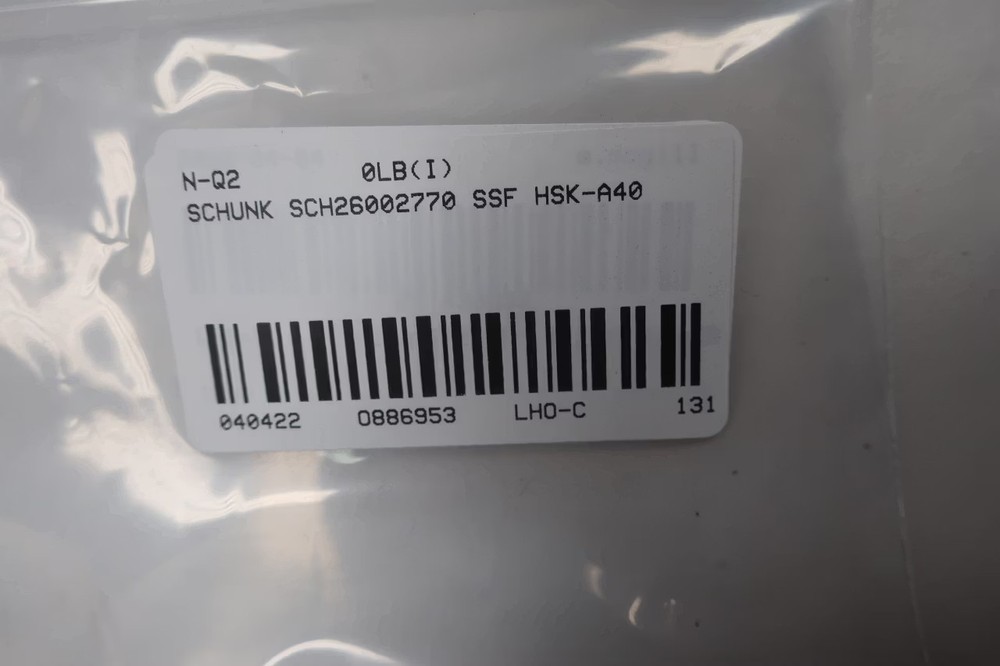Schunk SSF HSK-A40 26002770 Shrinking Tool Holder