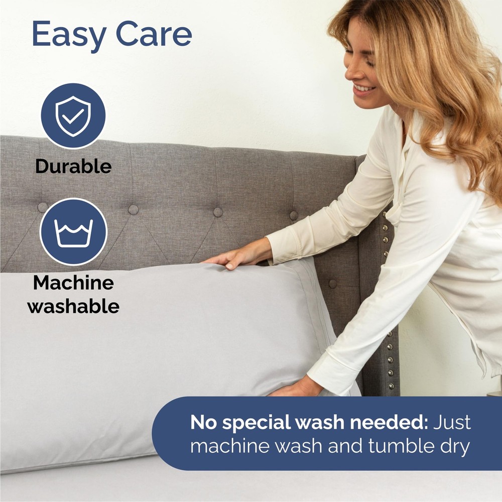 Queen Size 4 Piece Sheet Set - Comfy Breathable Cooling Bed Sheets Set - Hot...