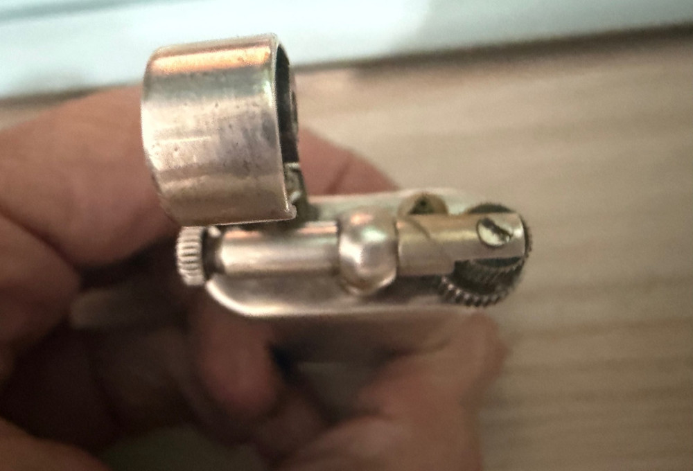 Dunhill Engine Turned Silver Plated Lighter 113267