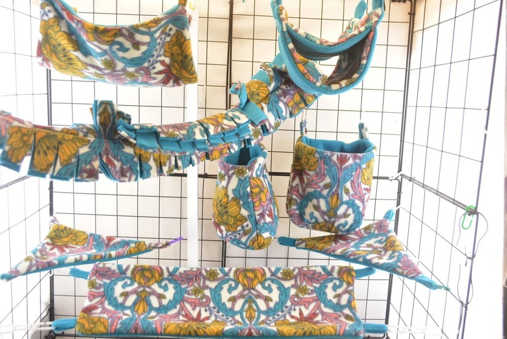 Sugar Glider Cage set, SK215* Rat * Sugar Glider Accessories, Flying Squirrel, 