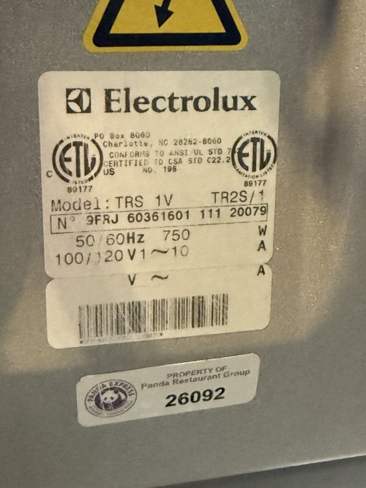 ELECTROLUX TRS24 COMMERCIAL SINGLE SPEED VEGETABLE SLICER & PROCESSOR