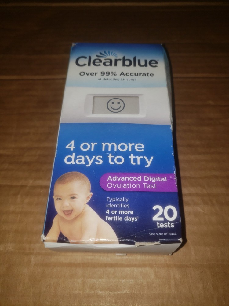 Clearblue Advanced Digital Ovulation Test 20 Count Exp 09/30/25