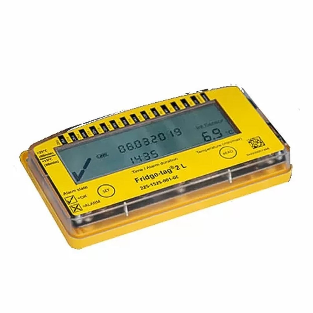 2 L Refrigeration Version, Temperature Data Logger, Monitor with Sensor and A...