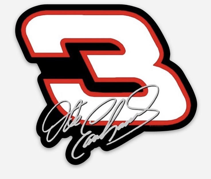 Dale Earnhardt 3 NASCAR  Vinyl Sticker Decal