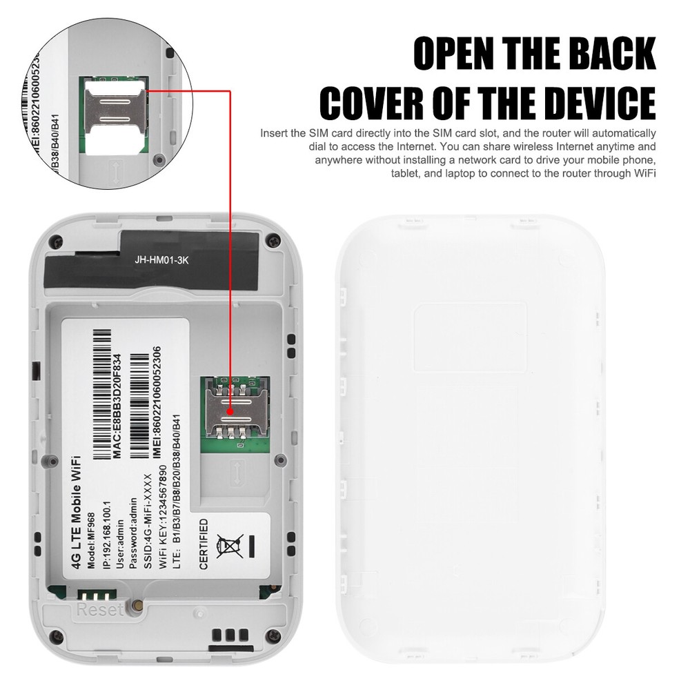 4G Mini LTE Wireless Wifi Router 150Mbps Wireless Hotspot Modem Hotspot