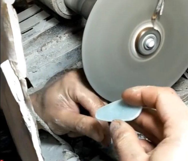 8" inch Diamond Flat Lap Disc 1000 Grit Fine Grinding Sanding Disk Lapidary Tool
