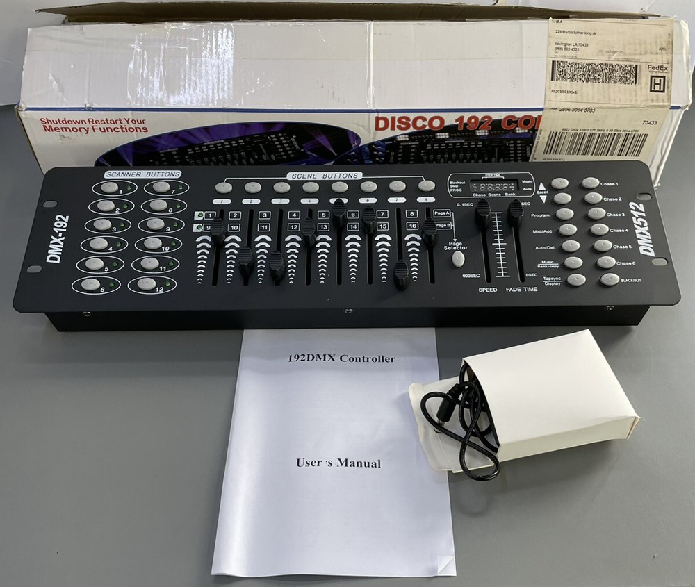 DISCO LIGHT MODEL DMX512 FOR DMX192 (PD3043486)