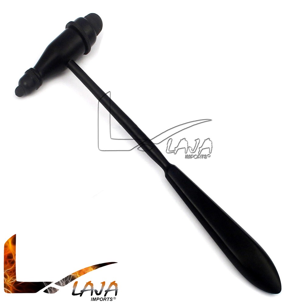 Troemner Percussion Hammer Full Black Color (Reflex Hammer) New