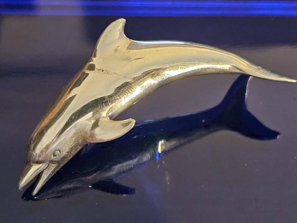 Sterling Silver 925 Dolphin Miniature.