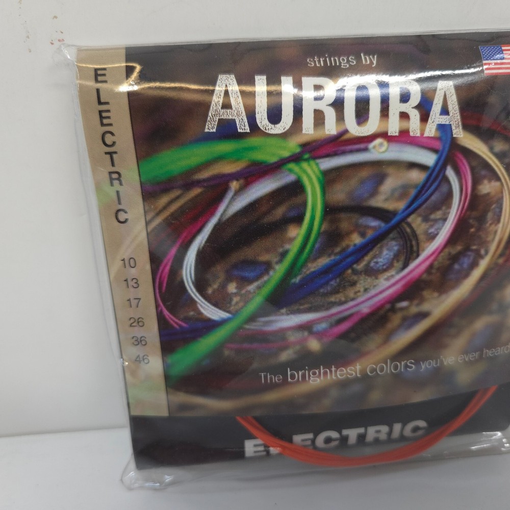 Strings by Aurora Electric Guitar Strings 10-46 Orange Coated