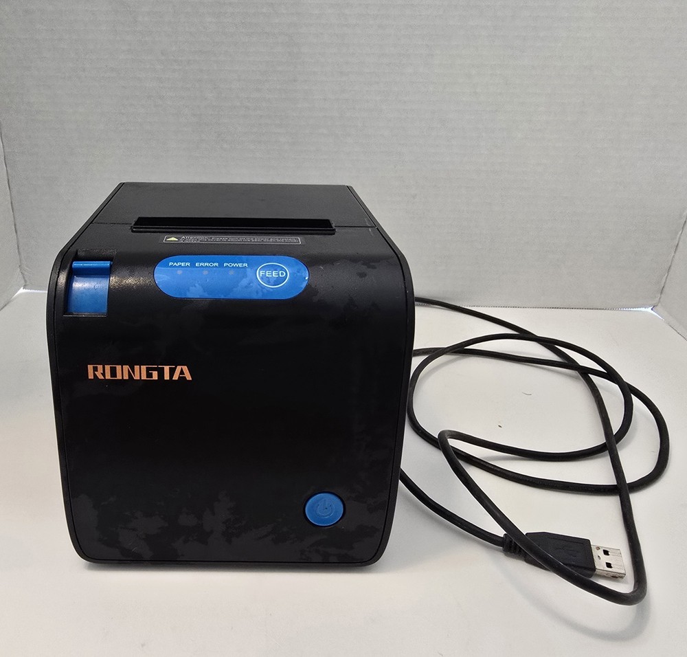 Rongta Thermal Receipt Printer 80mm Receipt Printer UNTESTED