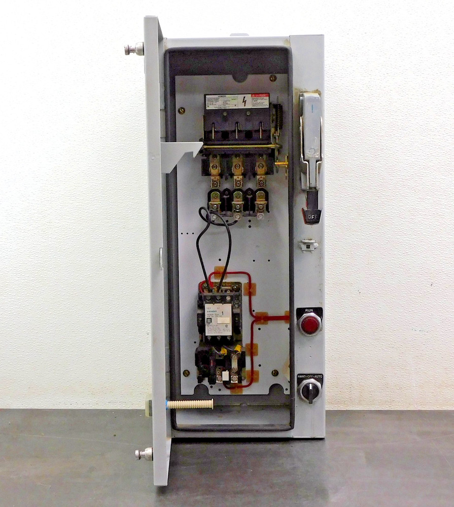 Siemens SSF C20 Combination Motor Controller Enclosure 480V 60A