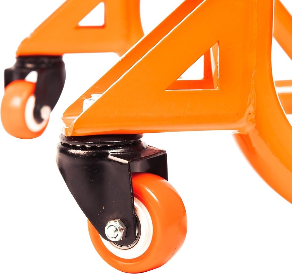 Universal Motorcycle Paddock Stand - Adjustable, Heavy-Duty, 500 lbs Capacity