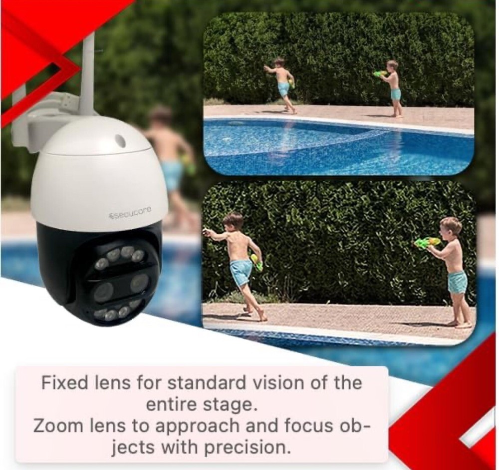 Esecucore Outdoor Security Camera
