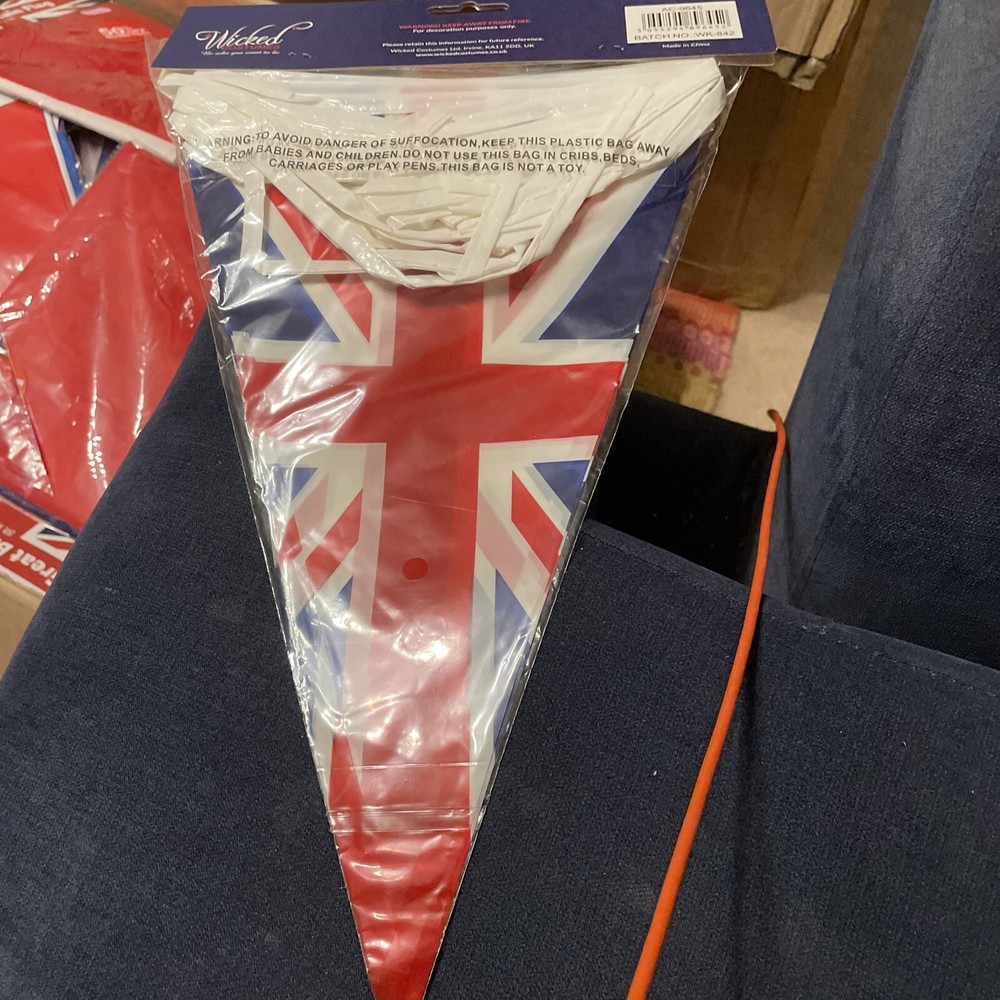 Wicked Costumes Great Britain bunting