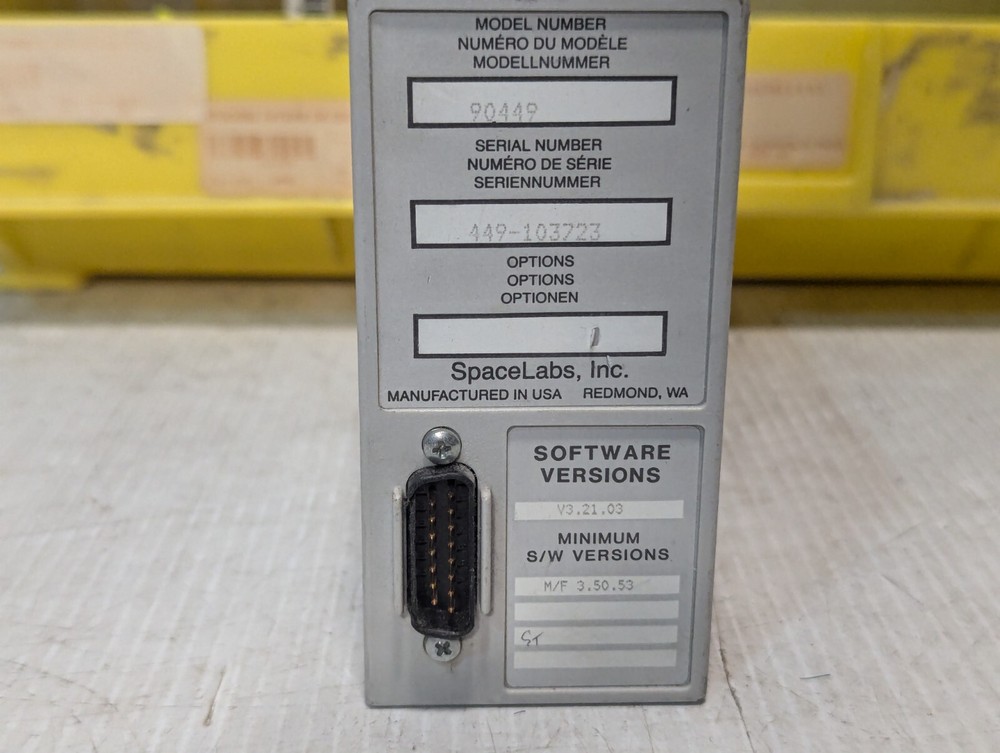 Spacelabs 90449 Thermal Printer module and Free Returns