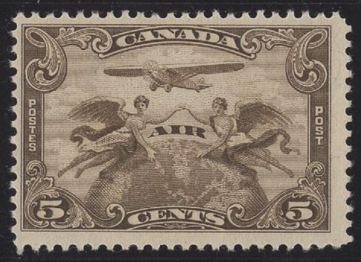 CANADA: #C1 AIRMAIL STAMP // MINT NH