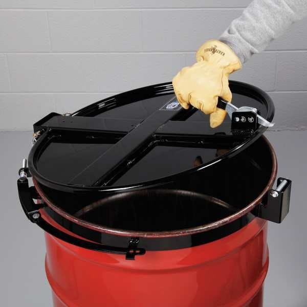 Pig Drm1072-Rd Latching Drum Lid With Fast-Latch, Red