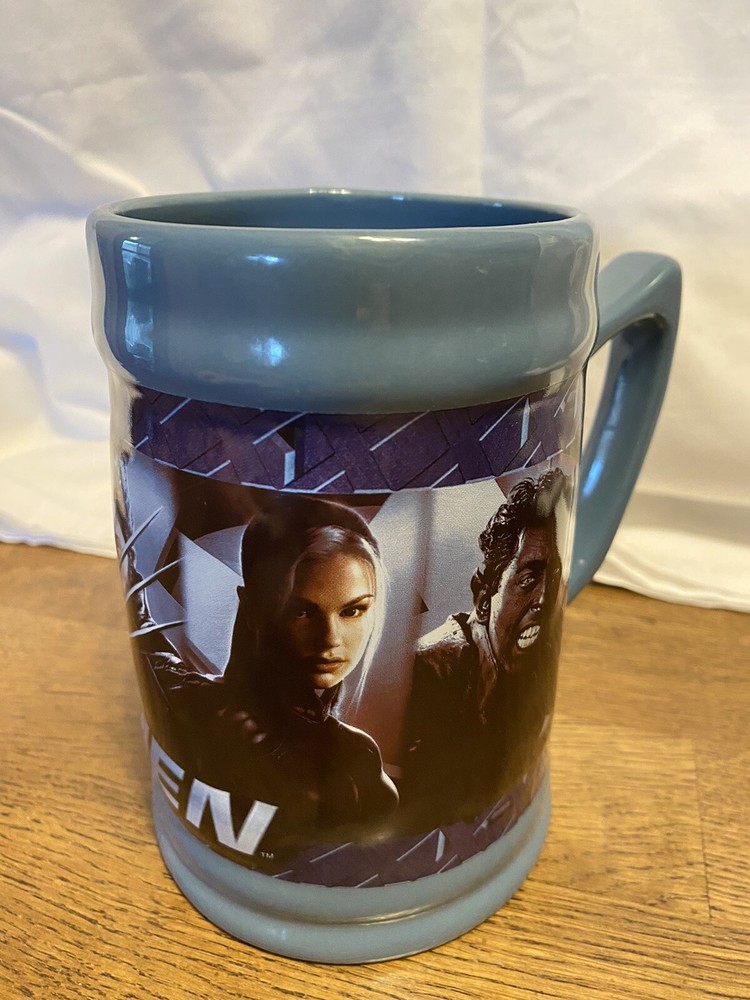 Neca 3D X-Men X2 Movie Stein Mug Marvel  2003 A