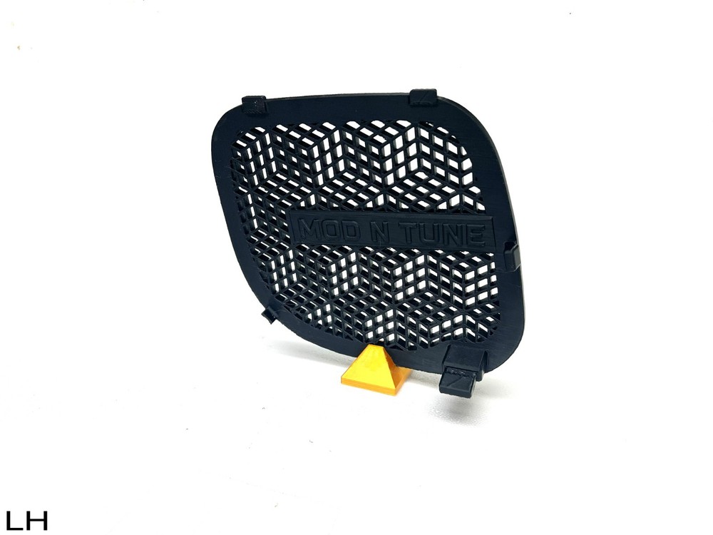 97-01 CR-V Front Speaker Covers - 3D printed - BLACK - PAIR
