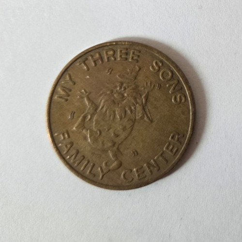 My Three Sons Norwalk, CT Arcade Game Token 24mm