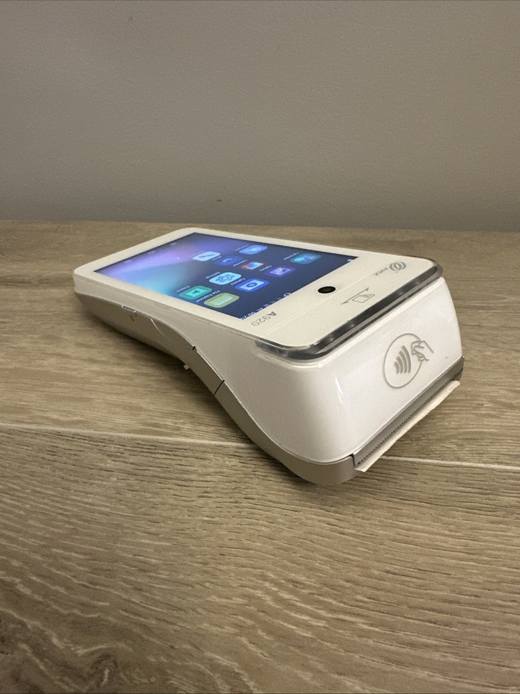 PAX A920 Smart POS Terminal Android Touchscreen No Power Supply - Reset Require