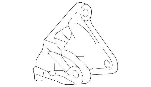 Genuine GM Trans Mount Bracket 26433960