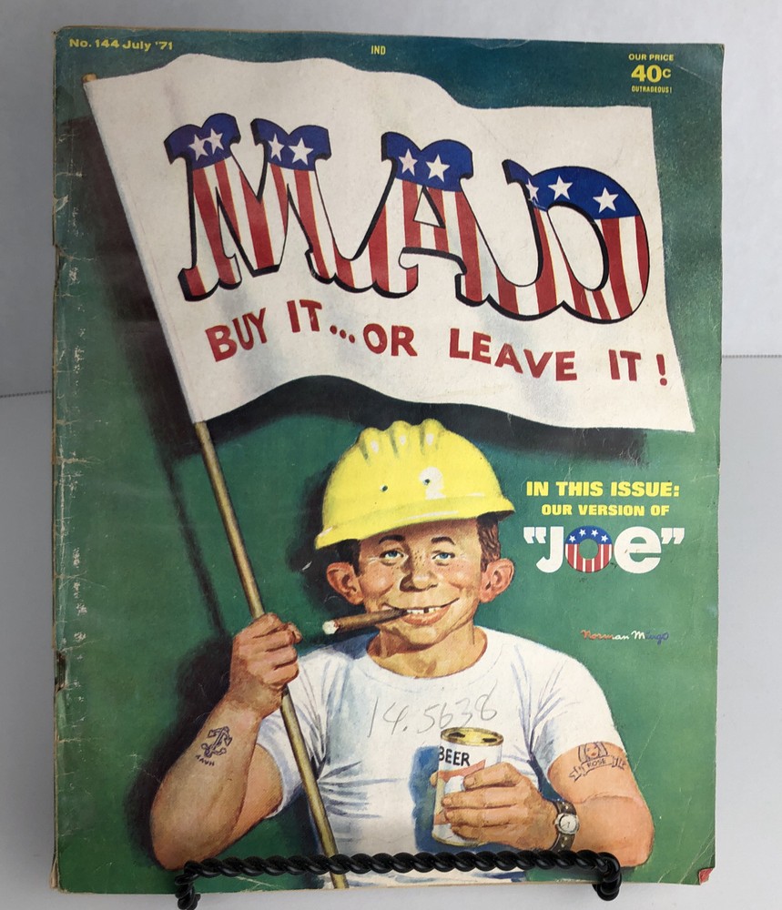 MAD Magazine No. 144 July 1971
