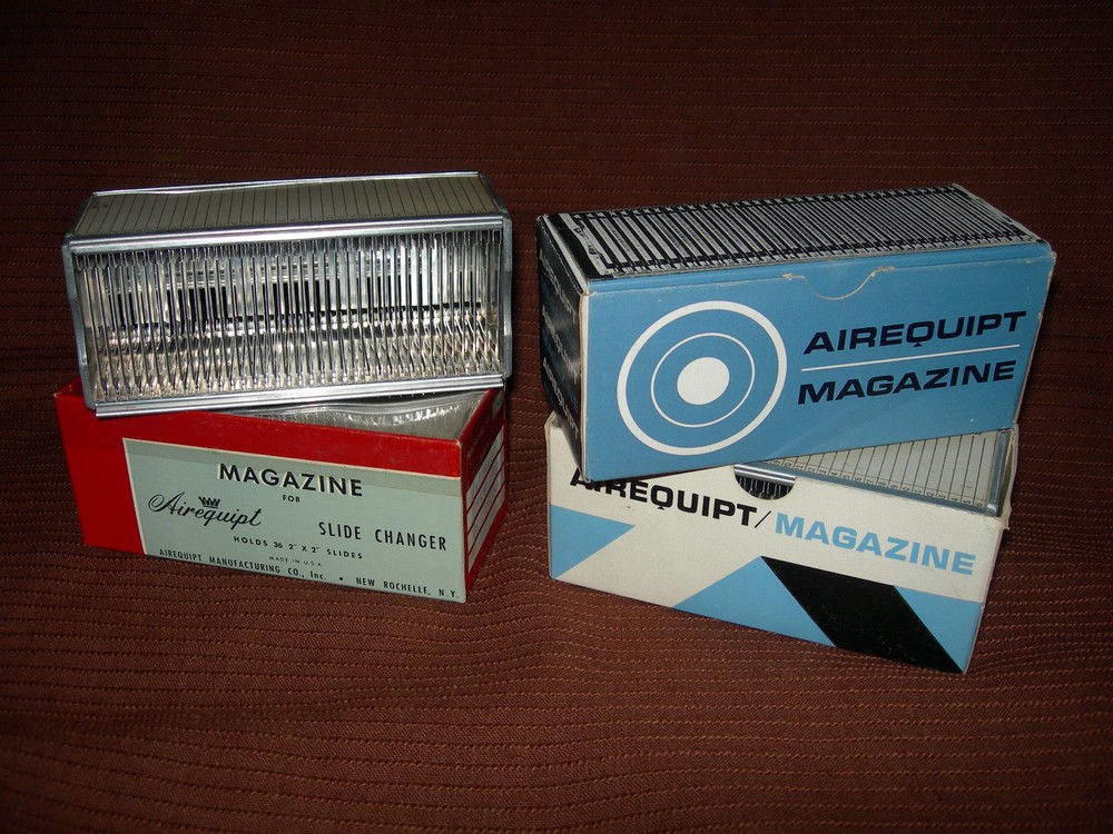 AIREQUIPT Slide Magazines (46 initially available)