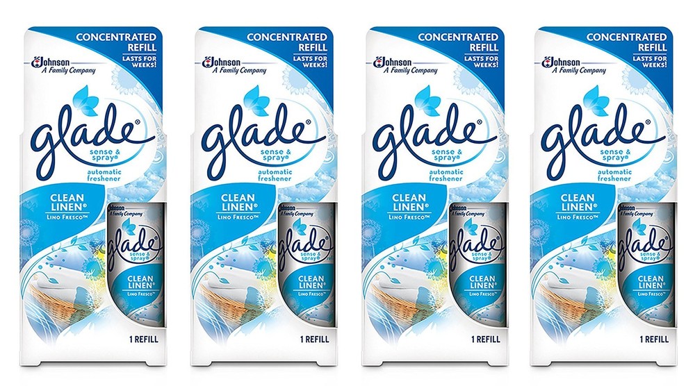 Glade Sense Spray Clean Lenin 0.43 Oz 4-Pack.