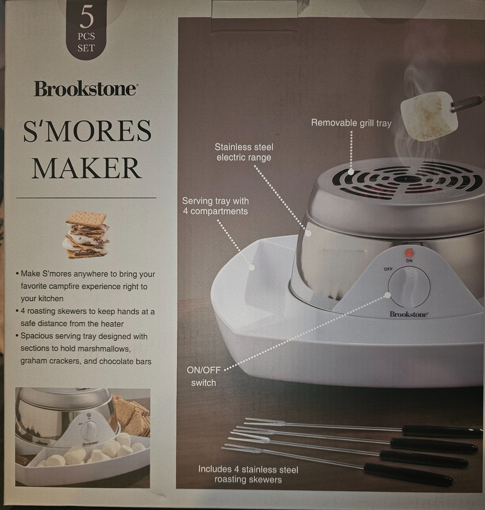 Brookstone Indoor Smore's Maker