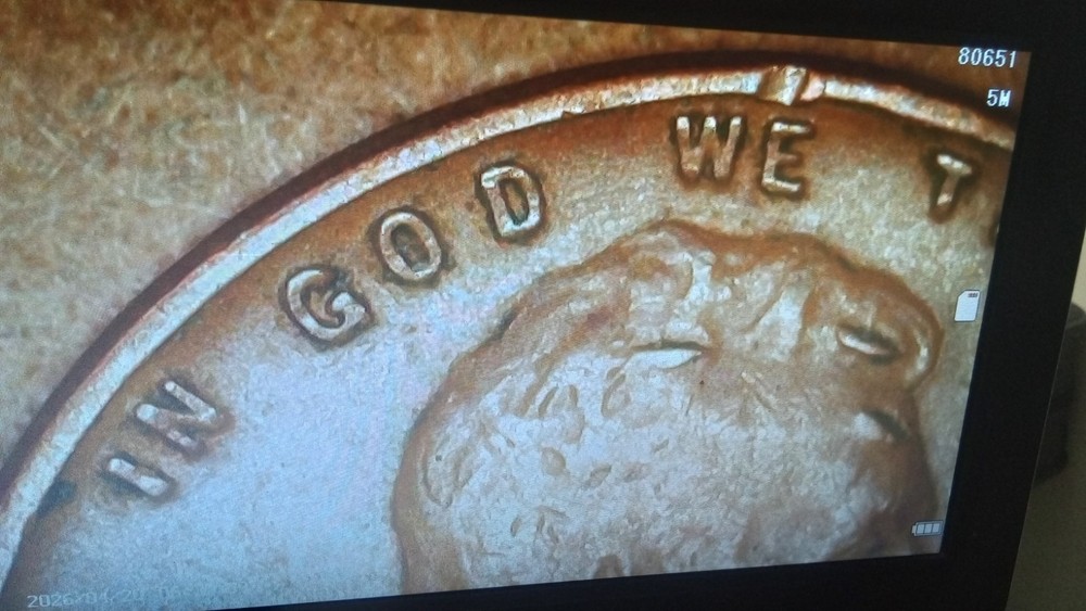 1937 Lincoln Wheat Cent Error Coin Rare Lamination