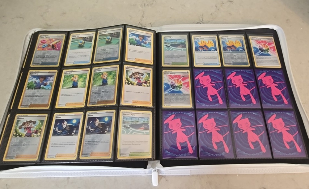 Fusion Strike Complete Base Set Binder with Reverse Holo & Energy - 473 Cards