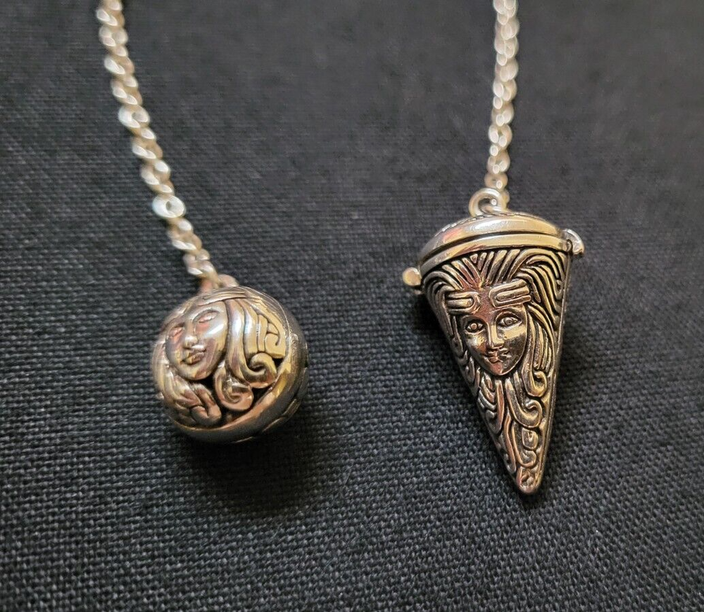 Robert Stone Sterling Silver Goddess Pendulum