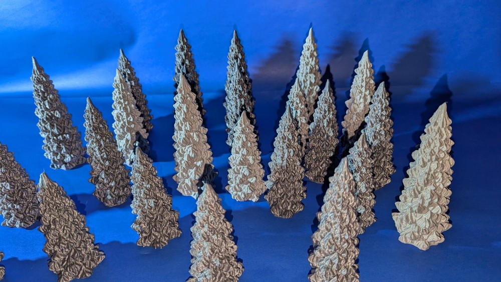 25 Extra Large Tree Scatter Terrain Bundle for War Gaming Scenery