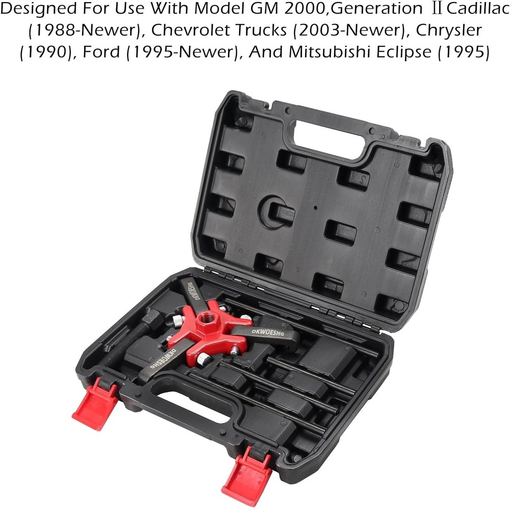 Harmonic Balancer Puller & Crankshaft Pulley Removal Tool Kit - 3 Jaw Puller Set