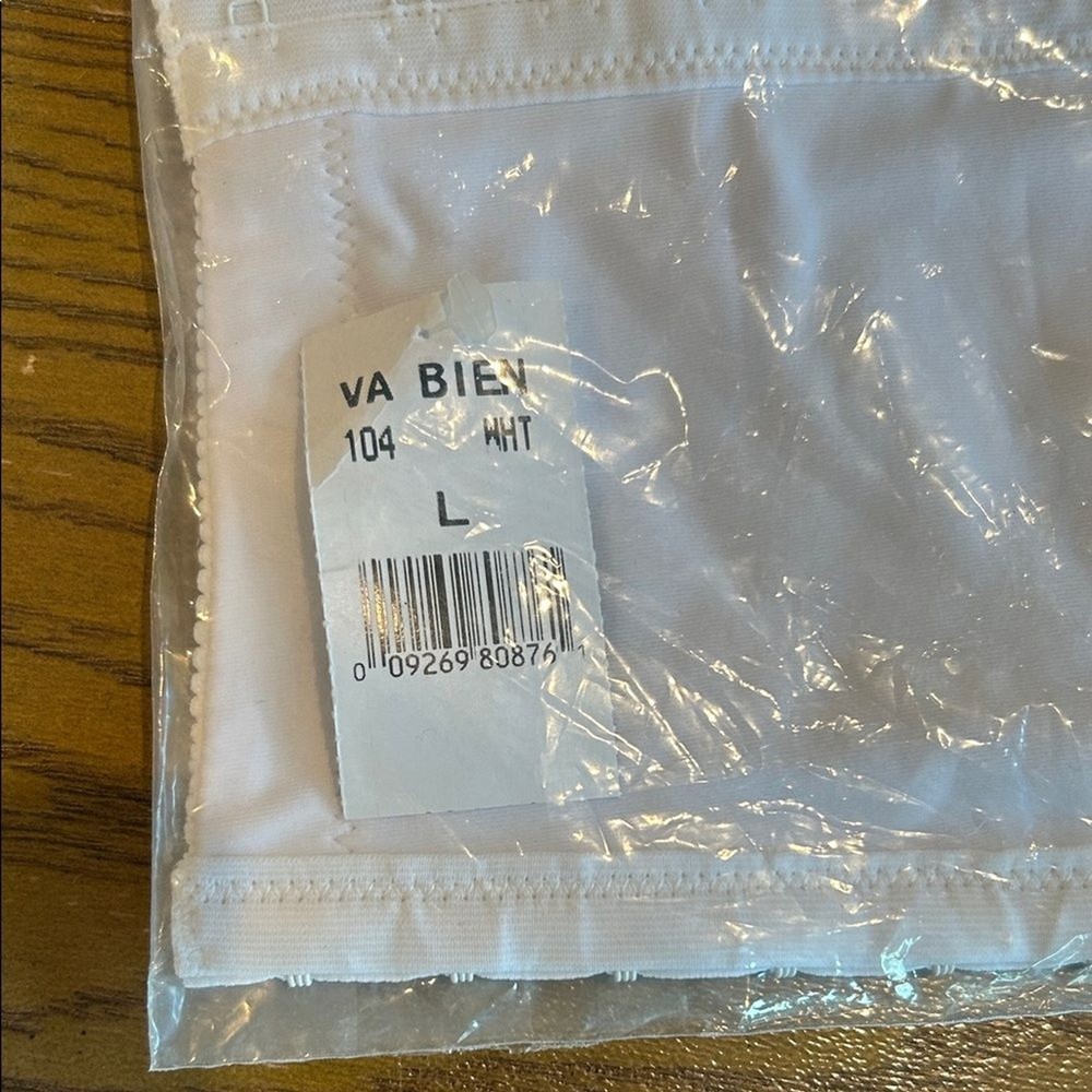New Va Bien White Bra and Corset Expander Size Large