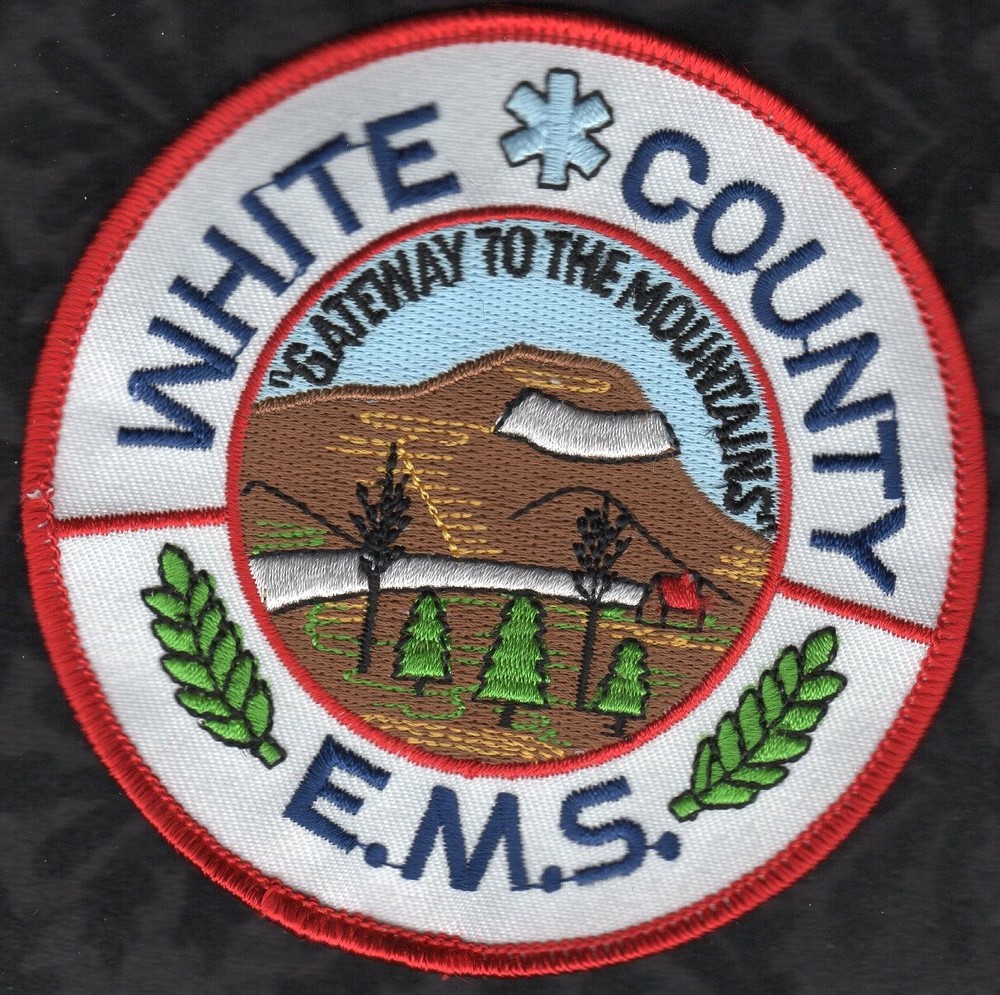 👀🤔😂👍  White County E.M.S. Georgia Shoulder Patch