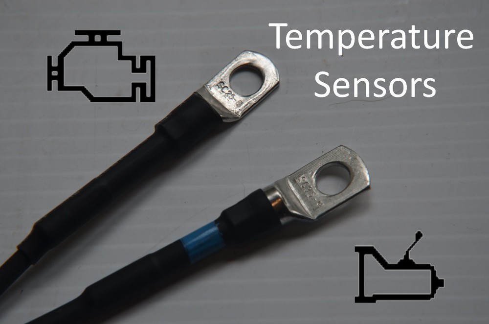 Engine & Transmission temperature, coolant level alarms - dash gauge