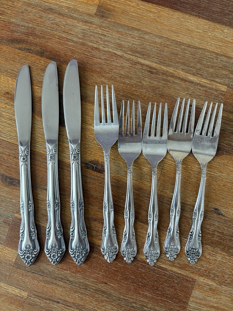 Rogers Stainless Flatware Dream Rose Pattern Replacement Pieces Utensils Forks