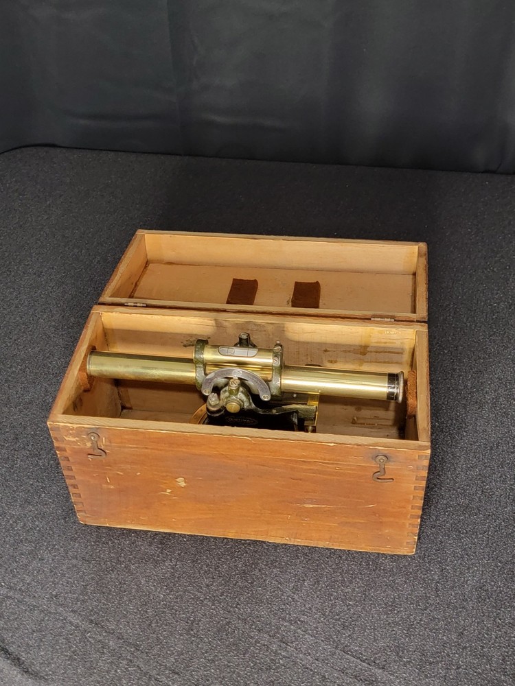 Vintage Brass Craftsman Transit Surveyor