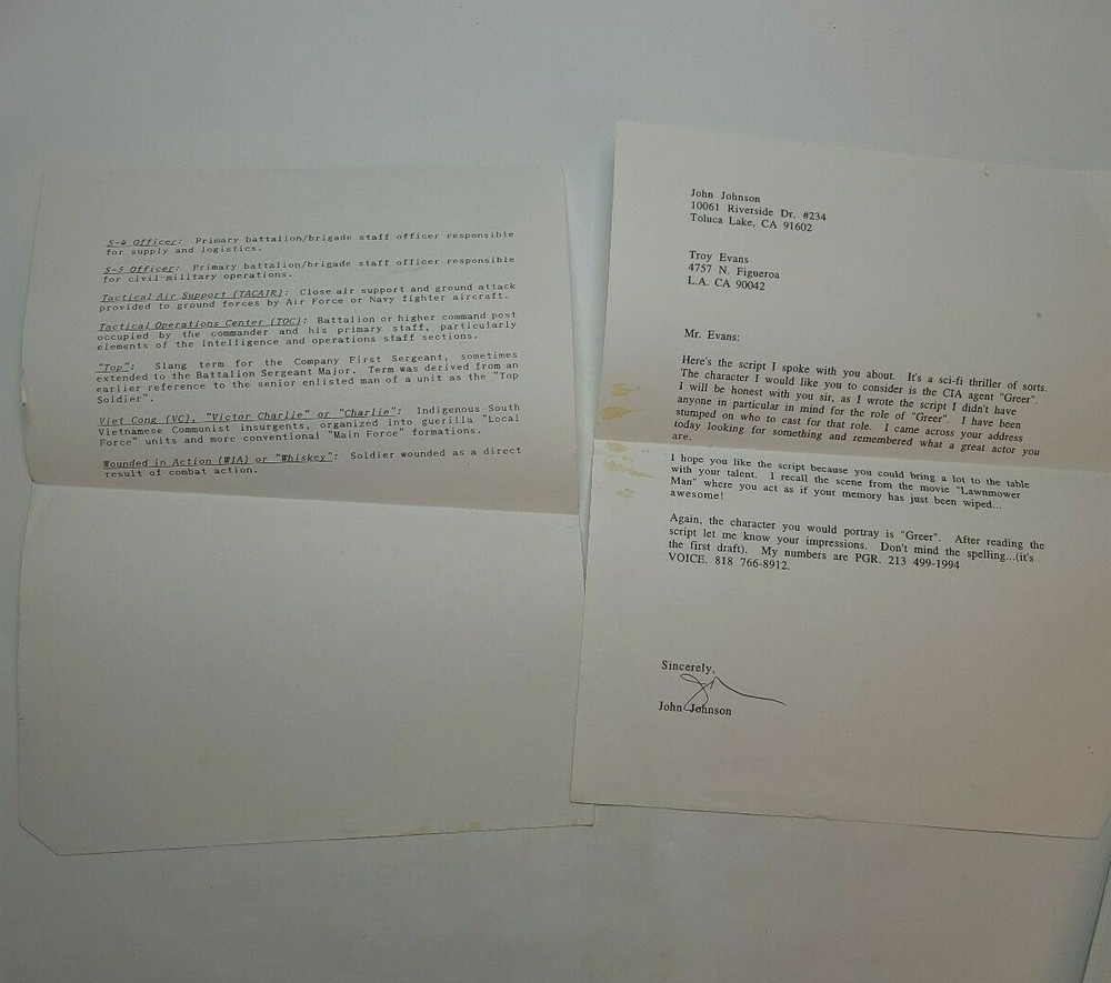 THE CARBONERO / Michael Gavin & Brian Kelley, 1990's Unproduced Screenplay
