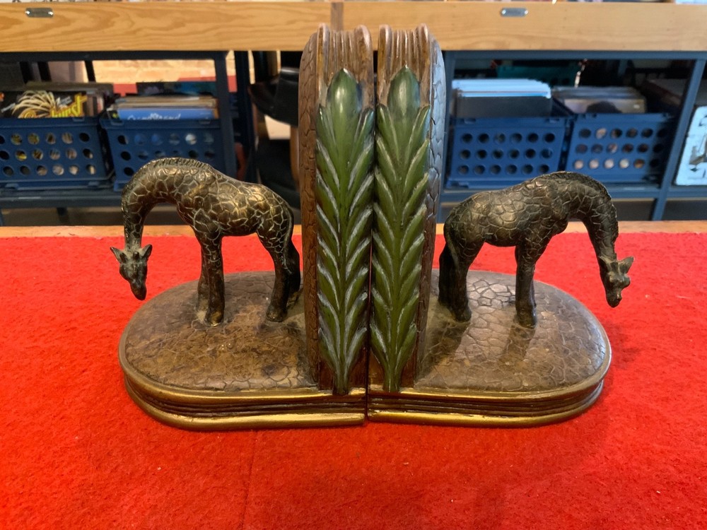 Pair of "Giraffe" Bookends