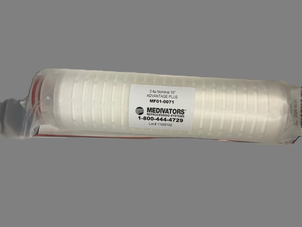 Mf01-0071 Reprocessing System Filter, Medivators, 0.4 10” Advantage plus Filter
