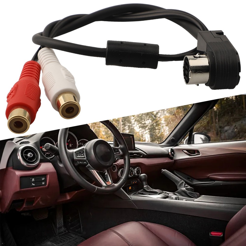 Superior Quality Aux Input Car Audio Cable Line Adapter for Alpine KCA121B