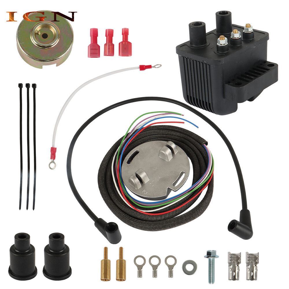 53-660 Programmable Single Fire Ignition Kit For Shovelhead EVO Big Twin XL